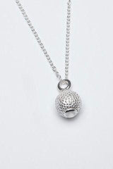 Spotted Ball and Chain Pendant Necklace