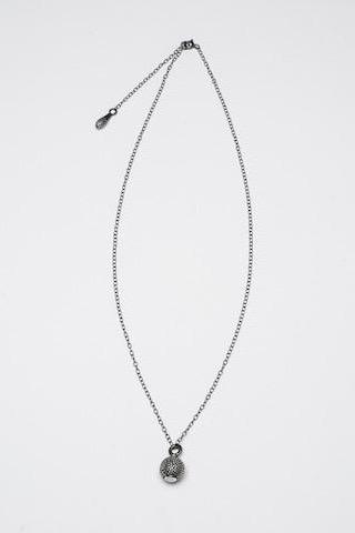 Spotted Ball and Chain Pendant Necklace